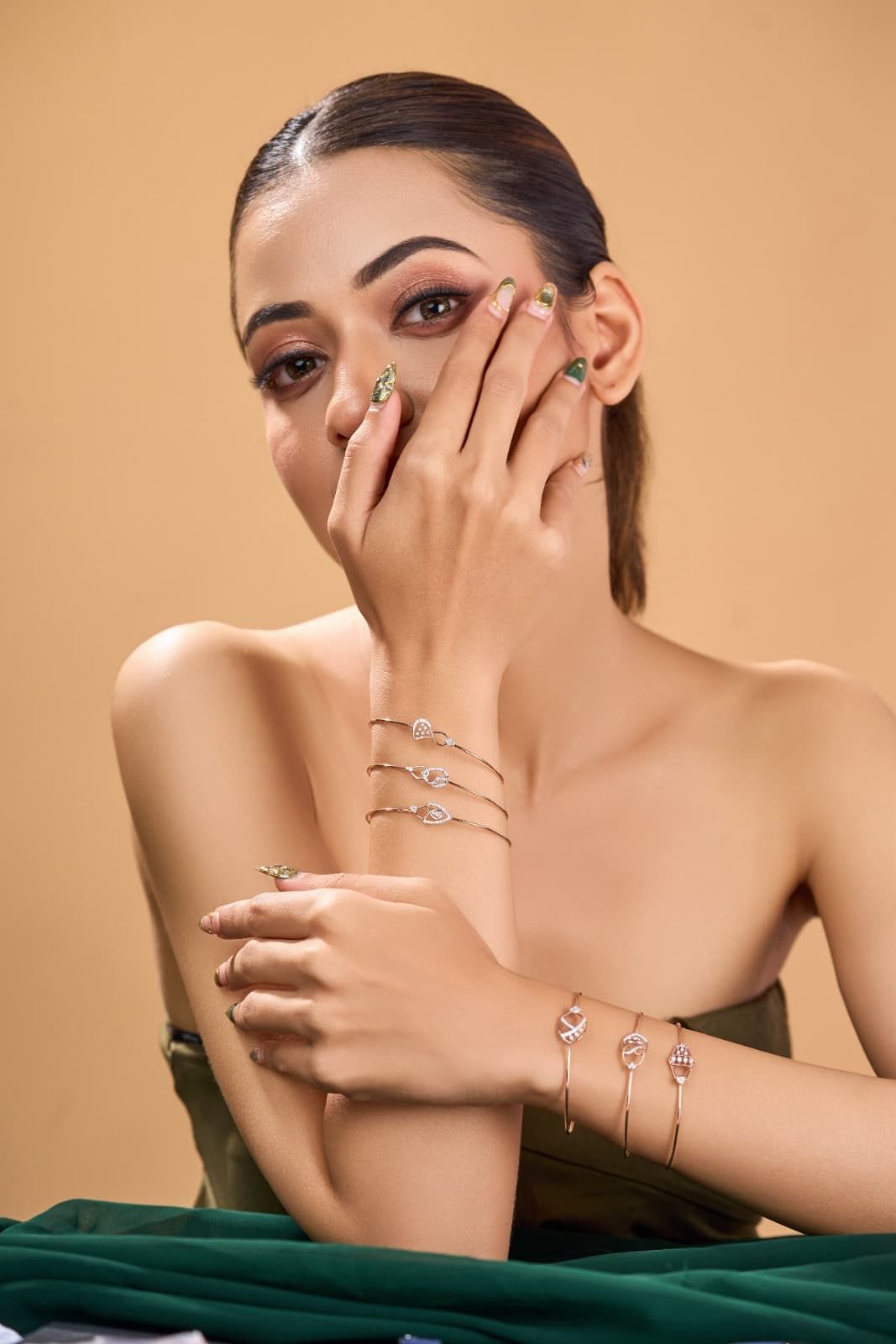 Charm Link Gold Bracelet
