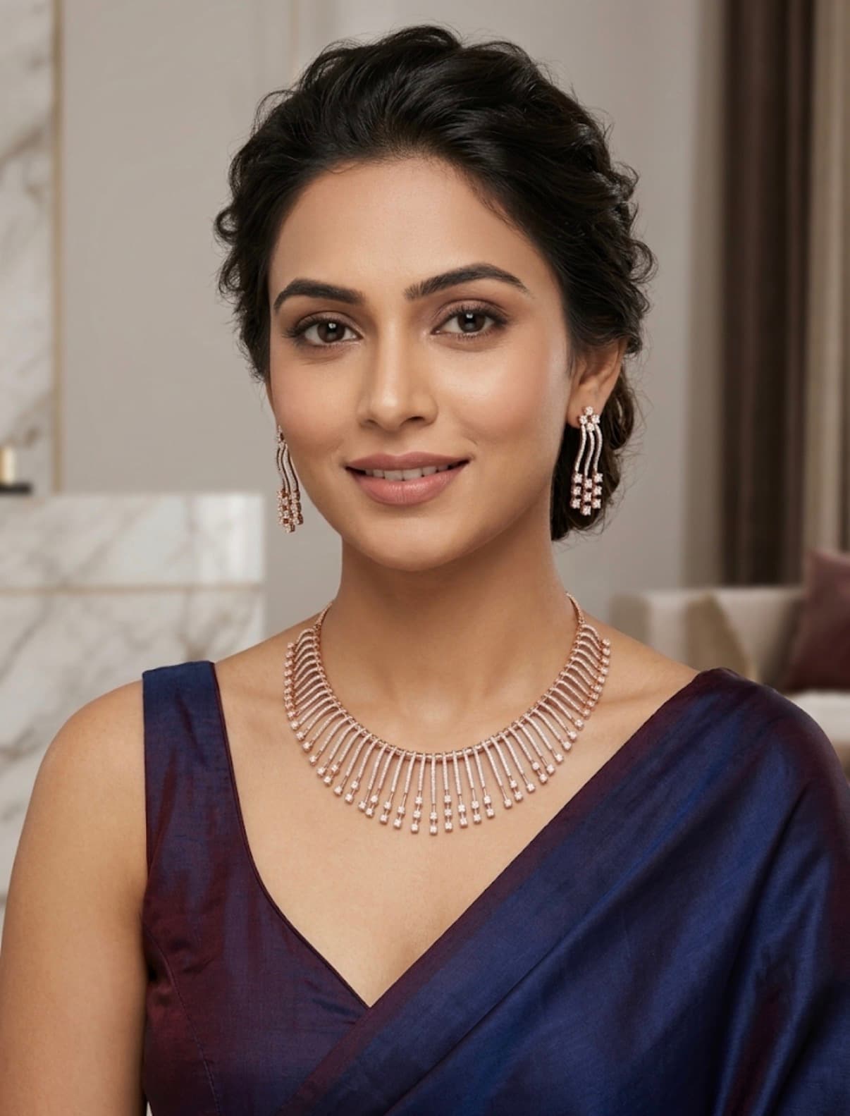 Modern Hoop Gold Earrings